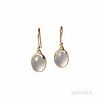 Gabriella Kiss 18kt Gold and Moonstone Earrings