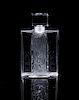 A Lalique Pour Homme Perfume Bottle Height of box 8 inches.