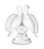 * A Lalique Molded and Frosted Glass Figural Group Height 8 3/8 inches.