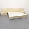 Custom Tommi Parzinger King Bed, Headboard & Nightstands