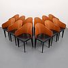 Piero Sartogo "Toscana" Dining Chairs, Set of 12