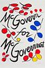 * Alexander Calder, (American, 1989-1976), McGovern for McGovernment, 1973