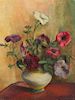* Elva Wright, (American, b. 1886), Still Life of Vase with Flowers