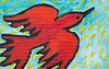 * Shannan Palmer, (Australian, 20th/21st century), The Red Bird Who Loves Flying in the Sun..., 1994