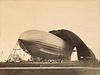 Margaret Bourke-White Goodyear Zeppelin Photo, Signed