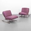 Pair of "Zeta" Style Lounge Chairs, Manner of Paul Tuttle