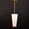Large Conical Pendant Light Attributed to Stilnovo
