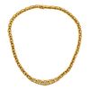 Fred Paris Diamond Gold Necklace