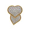 Tiffany & Co Diamond Platinum Gold Brooch