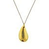 Tiffany & Co Elsa Peretti Teardrop Gold Pendant Necklace 