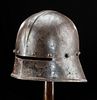 19th C. German Iron Sallet Helmet