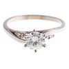 A Classic 0.85 ct Diamond Engagement Ring in 14K