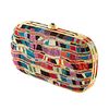 A Judith Leiber Multicolor Embellished Minaudiere