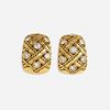 Alex Sepkus, Gold and diamond earrings