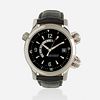 Jaeger-LeCoultre, Master Compressor Memovox Alarm wristwatch, Ref 146.8.97