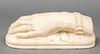 Antique Carved Marble Sculpture of a Lady's Hand