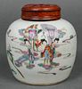 Chinese Tung Chih Famille Rose Porcelain Jar