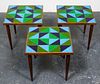 Mid-Century Modern Stacking Tables, Set of 3