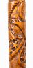 American Folk Art Eagle Carved Wood Walking Stick