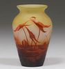 Galle Art Glass Vase c1905