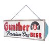 Gunther Beer Illuminated Bar Advertising Sign