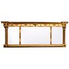 A Giltwood Overmantel Mirror