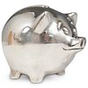 Tiffany & Co Silver Piggy Bank