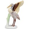 Herend Porcelain Stork Figurine
