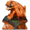 Chinese Terracotta Glazed Foo Dog