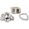 (3 Pc) Set of Sterling Silver Bracelets