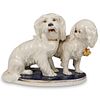 Royal Dux Porcelain Dog Figurine