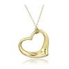 Tiffany & Co. Elsa Peretti Open Heart Pendant Necklace