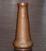Gustav Stickley 15"h Hammered Copper Vase