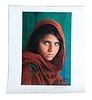 Steve McCurry, Afghan Girl, Lithograph Signed