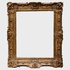 Large Louis XV Style Giltwood and Composition Frame