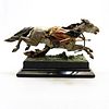 Bronze Art Deco Sculpture, American Indian Horseman