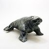 Inuit Tribal Soapstone/Regional Stone Figurine Sculpture, Walrus
