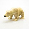 Inuit Tribal Soapstone/Regional Stone Figurine Sculpture, Polar Bear