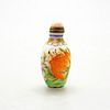 Chinese Snuff Bottle, Immortal Children & Giant Peach