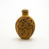 Chinese Vintage Resin Snuff Bottle, Gods Of Longevity