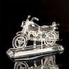 Parisian Handmade Crystal Motorcycle