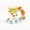 Mini Doulton Character Jug, Christmas Cracker Snowman D7158