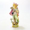 Porcelain Figurine, Colonial Man with Horn