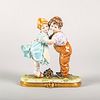 Vintage Capodimonte Kings B Merli Figurine, Children Hugging