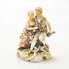 Volkstedt Porcelain Mini Figurine, Courting Couple