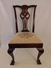 CHIPPENDALE SIDE CHAIR