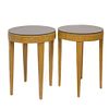 Mid Century Modern Round End Tables