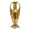 Art Nouveau Early 20th Century Large Jugendstil Brass Floor Urn