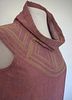 Dusty Rose "Breastplate" Cotton Top (SIZE S)