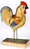 Large rooster pipsqueak toy, 19th c.